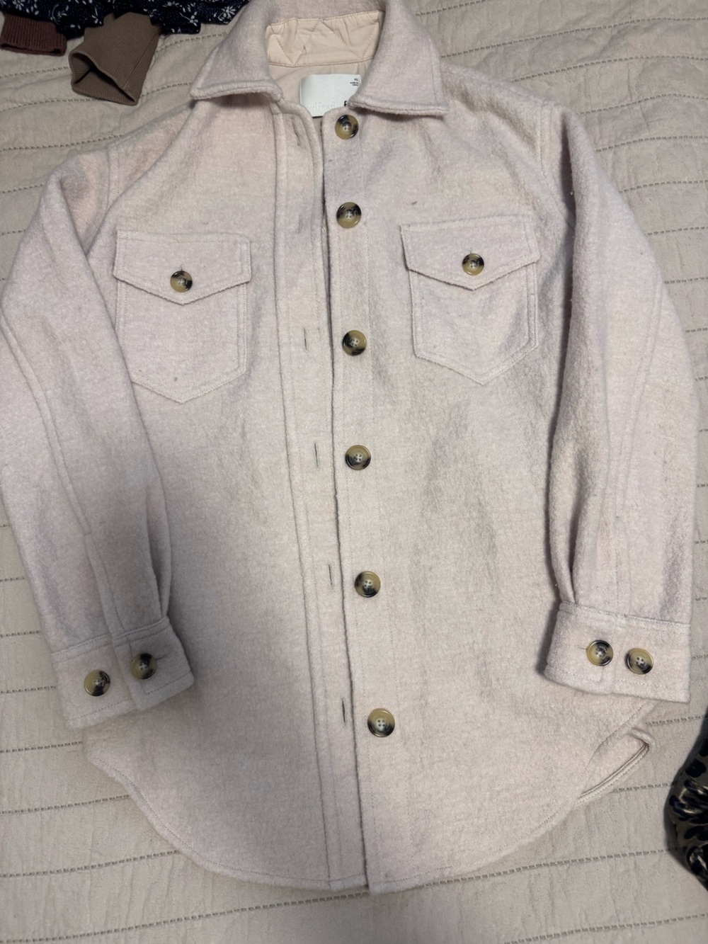 Aritzia Wilfred Free Button-Up Shirt Jacket